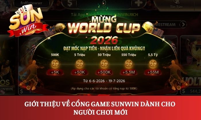 Giới thiệu về cổng game Sunwin dành cho người chơi mới
